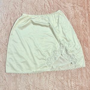 1960s shadow line slip skirt